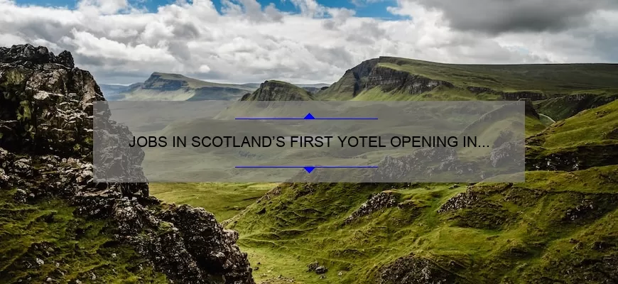JOBS IN SCOTLAND’S FIRST YOTEL OPENING IN JULY 2019