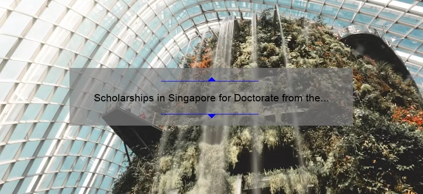 Scholarships in Singapore for Doctorate from the Department of Economics of NUS, 2020