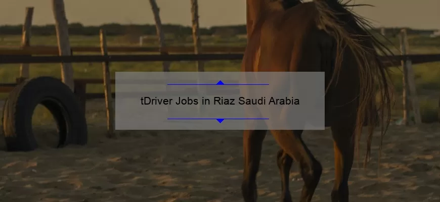 tDriver Jobs in Riaz Saudi Arabia